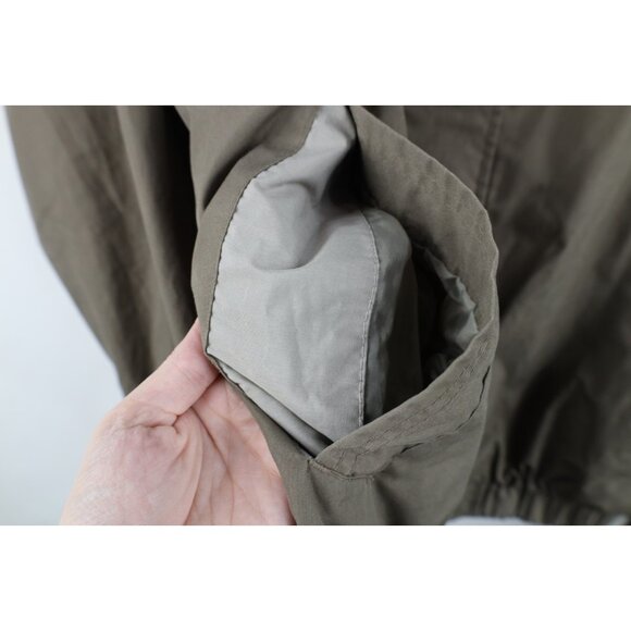 Vintage 90s Members Only Mens Large Faded Full Zip Windbreaker Bomber Jacket - Picture 6 of 16